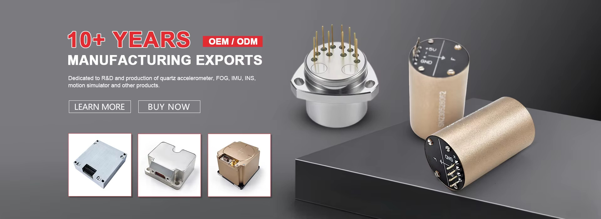 chất lượng Cảm biến con quay hồi chuyển gia tốc nhà máy